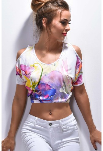 Crop Top MICROMODAL ROBERTO LUCCA 10520 12015