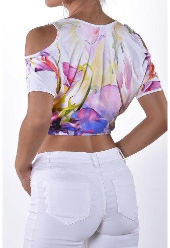 Crop Top MICROMODAL ROBERTO LUCCA 10520 12015