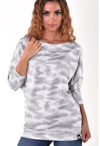 OverSize Sweat s Nákrčníkom ROBERTO LUCCA 90510 11107