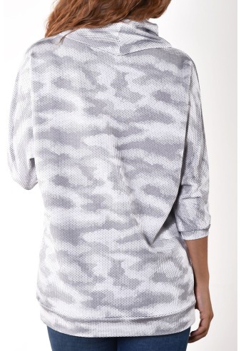 OverSize Sweat s Nákrčníkom ROBERTO LUCCA 90510 11107