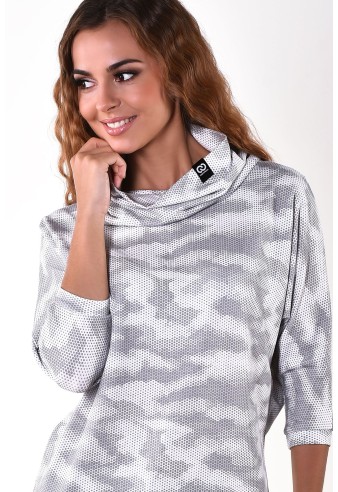 OverSize Sweat s Nákrčníkom ROBERTO LUCCA 90510 11107