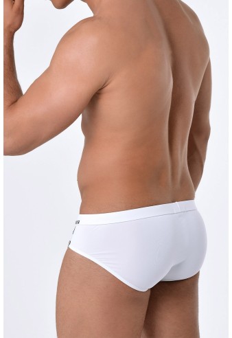 Slipy Pánske Plavky PUSH-UP ROBERTO LUCCA 70102 Briliant White